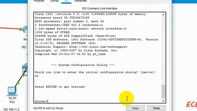 Configuring static routing with 3 routers using CLI command | Cisco Packet Tracer Tutorial 6 смотреть онлайн