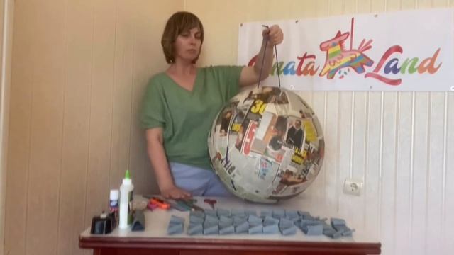 Piñata Covid-19 Пиньята Клетка Ковид-19 / Пиньята своими руками смотреть онлайн