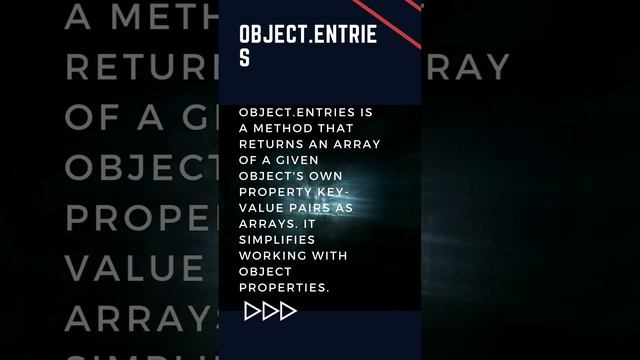 Using Object.entries() - JavaScript | For Beginners смотреть онлайн