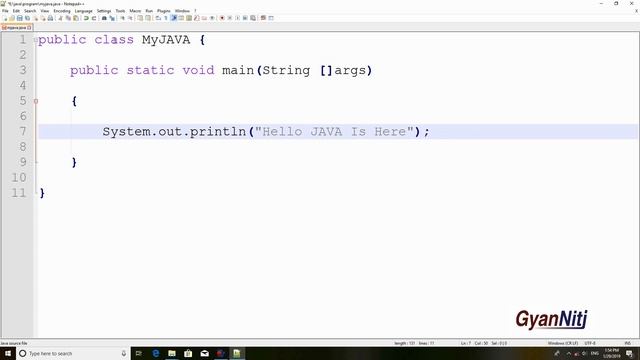 JAVA Tutorial Part - 2 | How to Write First Program in Java with Compile and Run смотреть онлайн