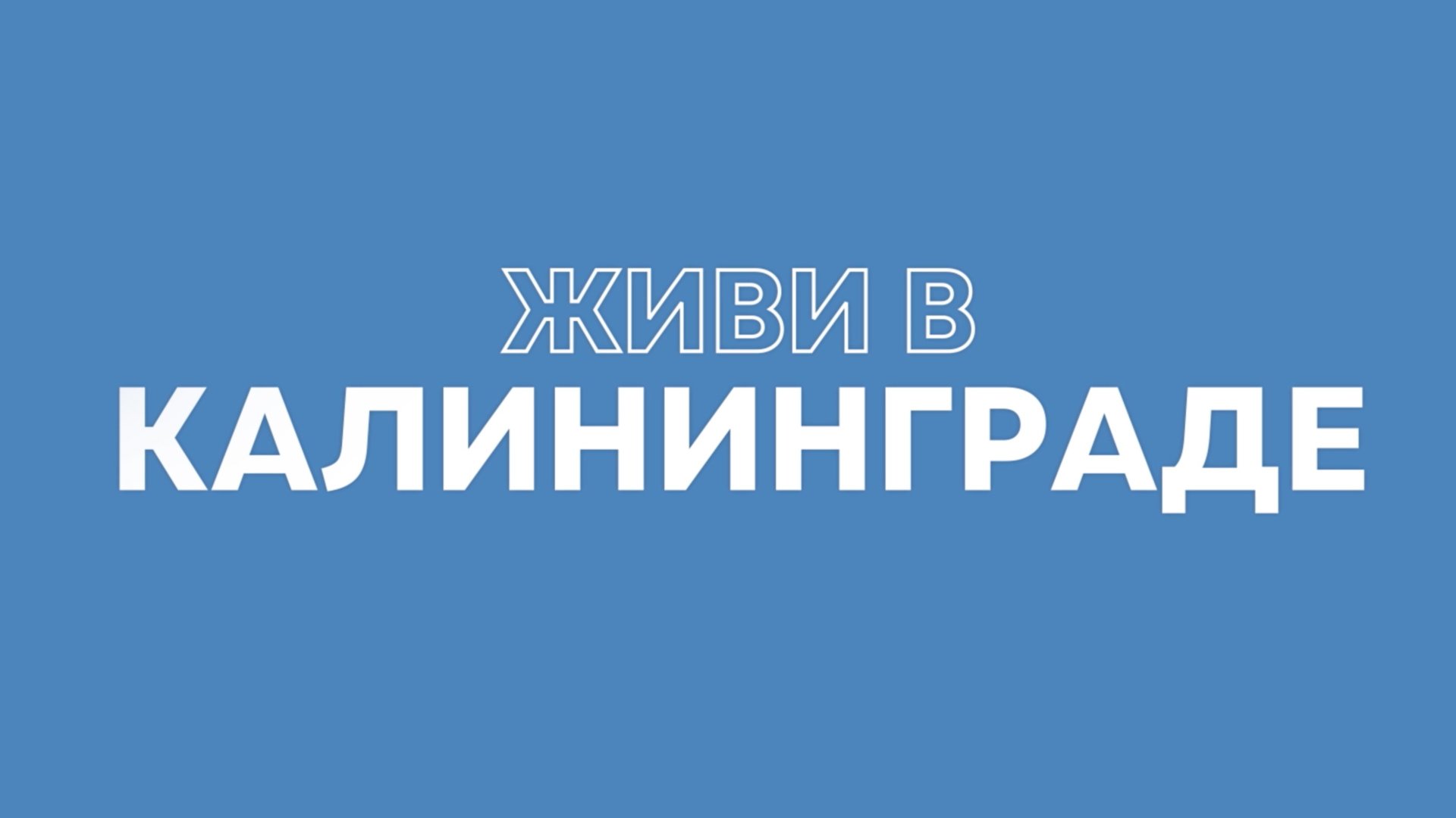 Живи и мечтай смело. Живи в Калининграде / 2024 смотреть онлайн