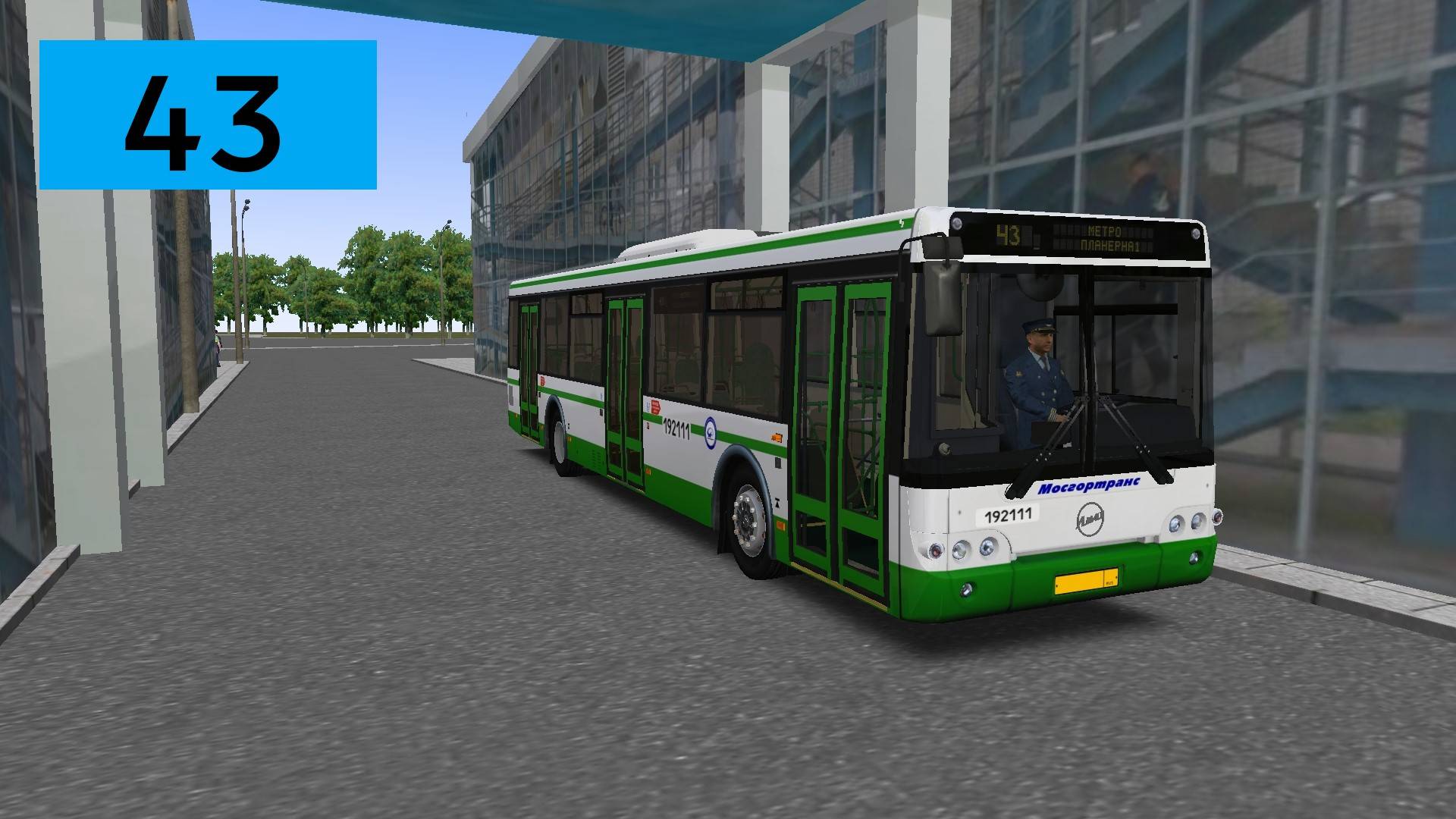 OMSI 2: Автобус №43 Метро Планерная - 3-й микрорайон Сходненской Поймы смотреть онлайн