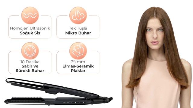 Benzersiz pürüzsüzlük ve parlaklık: BaByliss ST496E смотреть онлайн