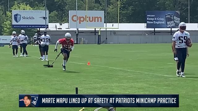 Bedard 'Extremely Impressed' w/ Patriots Rookie Marte Mapu | Day 1 Minicamp Notes смотреть онлайн