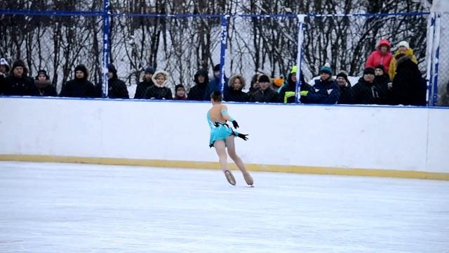 Выступление фигуристки Луковой Евы Сергеевны смотреть онлайн