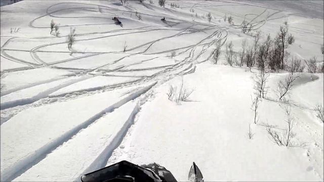 Riksgränsen April  2021 - Day 2/2 With Yamaha Mountainmax