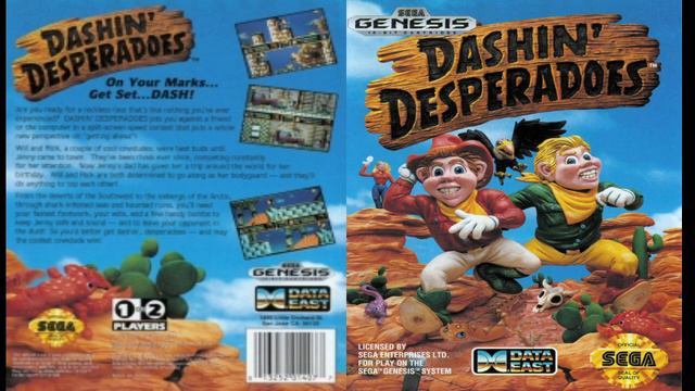 Dashin' Desperadoes for the Sega Genesis and Sega Mega Drive OST Original Video Game Soundtrack смотреть онлайн