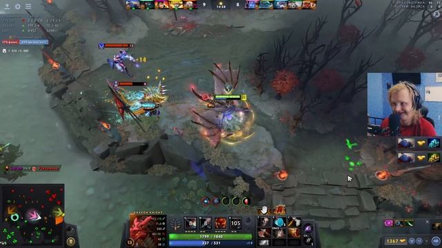ГАЙД на МИДОВОГО ДРАКОНА 7.29d ?? | DRAGON KNIGHT DOTA 2 смотреть онлайн