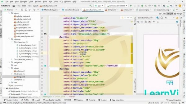 Android Studio Tutorial: Line Breaks in TextView for Text Formatting and Readability | #learnvibes