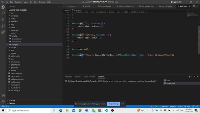 Laravel 9 Series EP3 смотреть онлайн