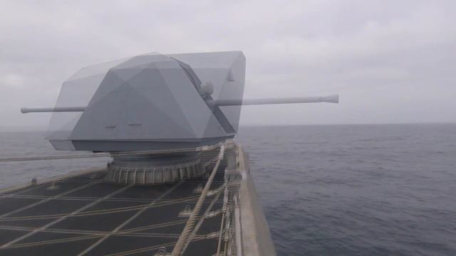 Littoral Combat Ship Live Fire with 57MM Naval Gun System смотреть онлайн