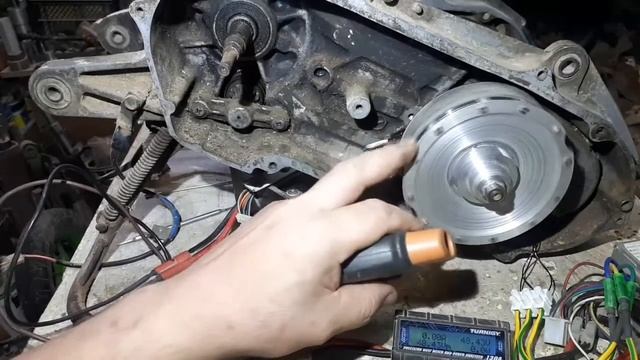 Электрическая жизнь бензинового скутера. Часть1. смотреть онлайн