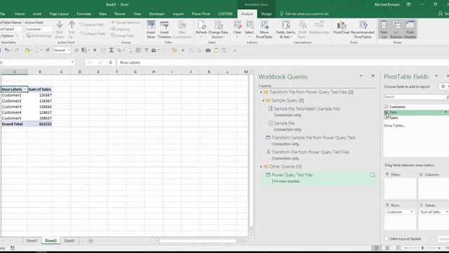 How To Combine Files Using Power Query In Excel смотреть онлайн