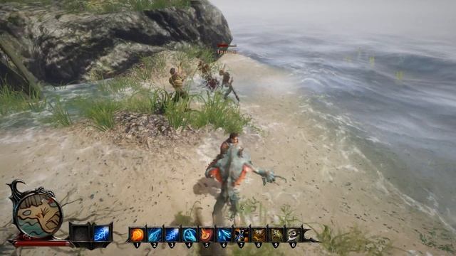 Risen 3: Titan Lords #26 Грибочки, посылка Шакса и прибытие на Туманный остров. смотреть онлайн