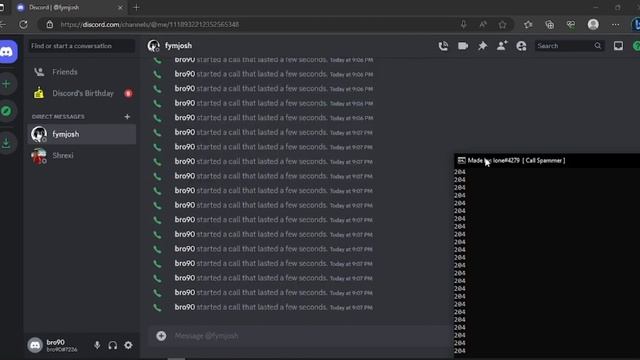 How to spam call and ring someone’s phone on discord (2023) смотреть онлайн