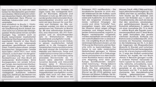 1/3 Andante con moto - Max Bruch Concerto for Clarinet & Viola Op.88 - Paul Meyer & Gérard Caussé смотреть онлайн