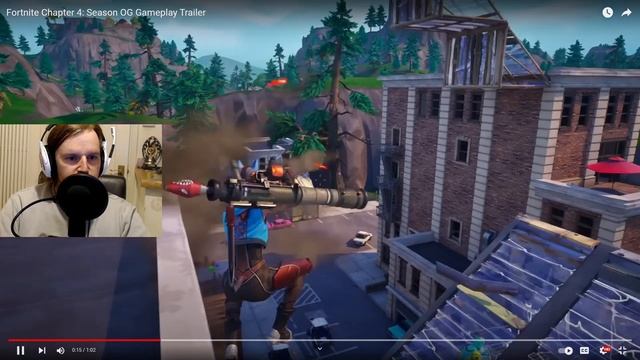CHAPTER 1 is BACK FORTNITE OG SEASON Trailer Reaction смотреть онлайн