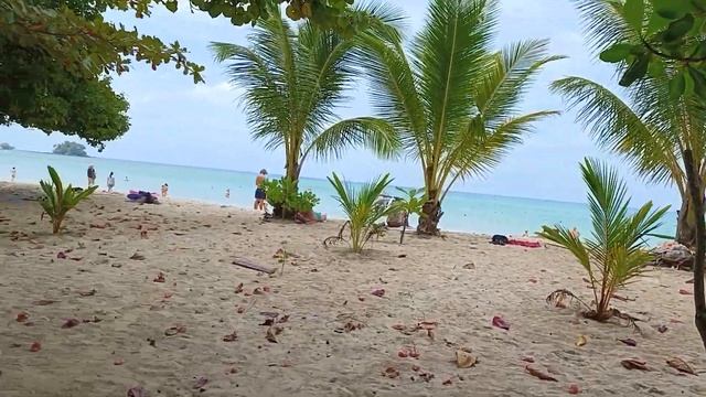 Пхукет Таиланд. Пляж Най Янг. Идём к морю. смотреть онлайн