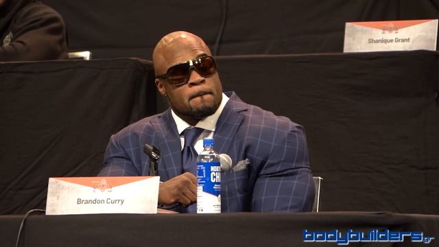 Brandon Curry Opening The 2020 Mr. Olympia Press Conference смотреть онлайн