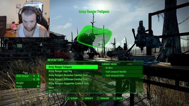 FALLOUT 4 MOD REVIEW MW2R Army Ranger with BOS Replacer смотреть онлайн