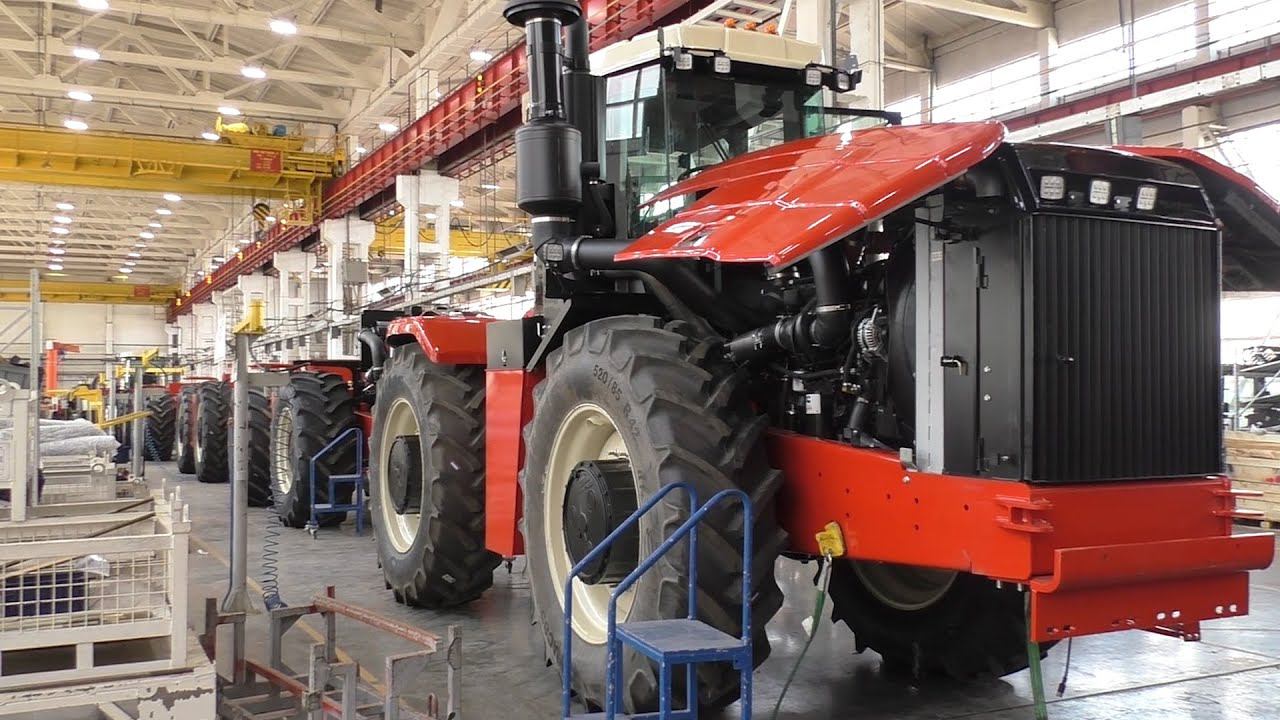 Где и как производят ТРАКТОРА и КОМБАЙНЫ РОСТСЕЛЬМАШ! смотреть онлайн