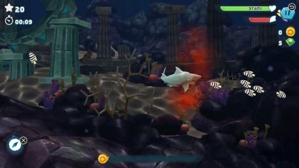 Hungry Shark Evolution Игра для Android TV . Android TV game.