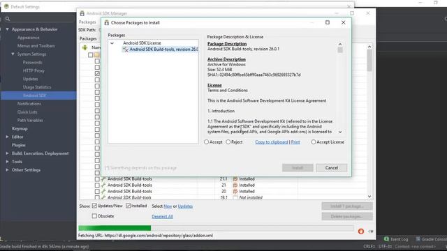 Installing Android Studio + SDK & Android Emulator +Running Your First Android App - Master Android смотреть онлайн