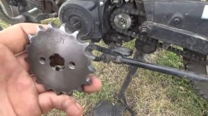 Какую ведущую звездочку выбрать на мопед Альфа???