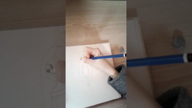 Как нарисовать девочку с длинными волосами? смотреть онлайн