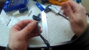 Как сделать разборной КНОБ на рыболовной катушке.