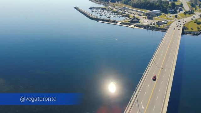 This is Canada 4K | Aerial View the Town of Gaspe | QUEBEC смотреть онлайн