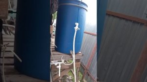 Автономное охлаждение дистиллята при перегонке. Немного переделал старую систему.