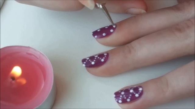 Дотс рулит! :) Стильный и простой маникюр с дотсом! смотреть онлайн