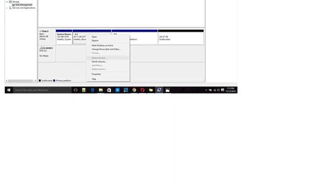 I want to extend Local Disk C but I can't create unallocated space next to it so that i just... смотреть онлайн