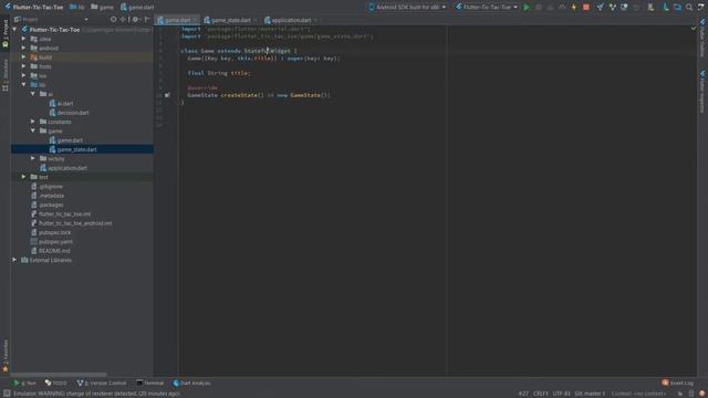 Flutter Tic Tac Toe pt 1 Single Mode With AI смотреть онлайн