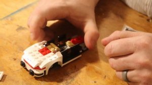 LEGO 1974 Porsche 911  Full Build in Quadruple time