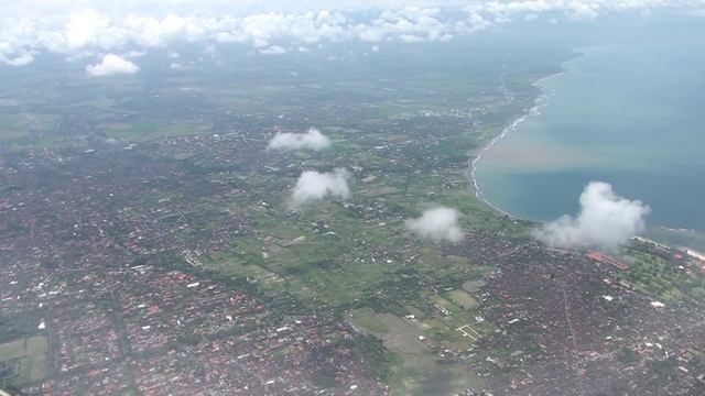 Take off from Bali. Взлет из аэропорта Денпасар,Бали. смотреть онлайн