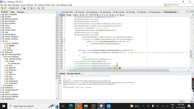 Java GUI Tutorial #7 | Java program to calculate the average of numbers in Java смотреть онлайн