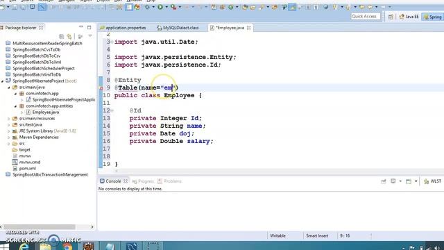 107.Spring Boot + Hibernate 5 + Mysql Example смотреть онлайн