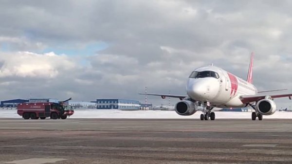 Первый рейс А/К Red Wings в Аэропорт Минск / Red Wings Airlines first flight to Minsk Airport