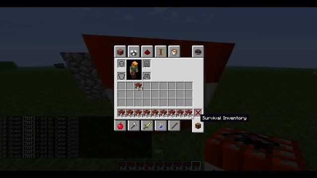 Minecraft;How to make a Machine Gun TNT Cannon смотреть онлайн