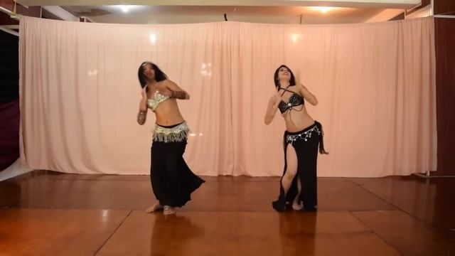 Adarabuka - Khader Ahmad - Danza arabe duo - Bellydance - Raksa Studio смотреть онлайн