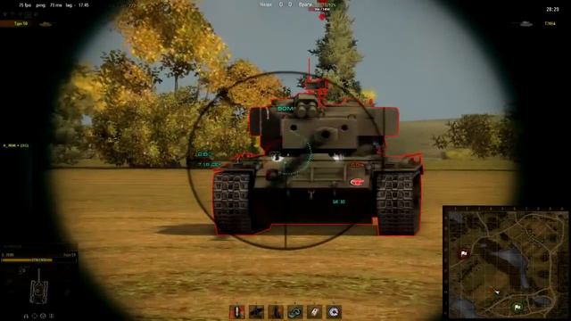 Тест пробития SuperPershing (WoT).mp4 смотреть онлайн