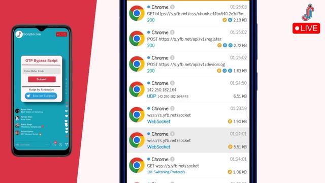 How to make Refer Bypass Script|| Live Scripting tutorial || ScripterJee смотреть онлайн