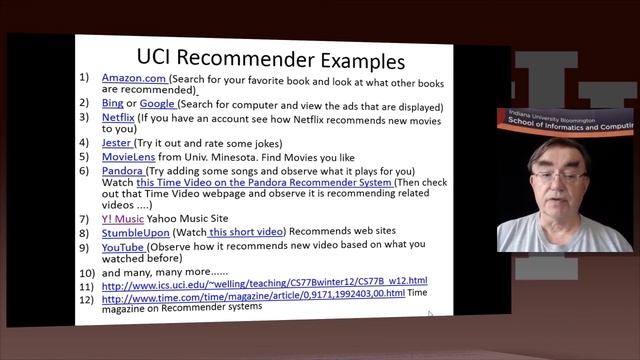 Big Data Course-Spring(U16 L4) -MOOC(U12 L4): Examples of Recommender Systems смотреть онлайн