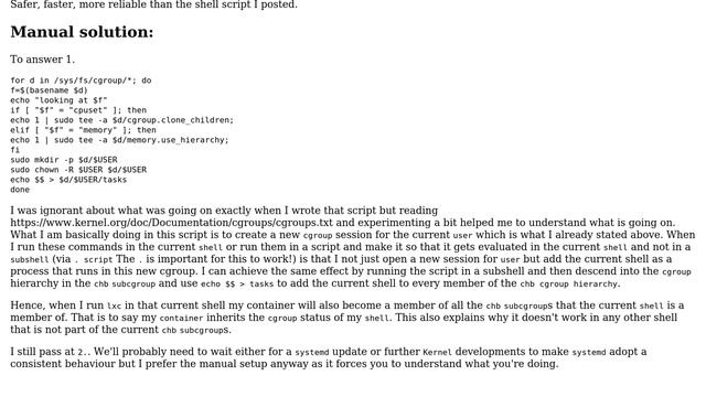 Unix & Linux: How to create user cgroups with systemd? (3 Solutions!!) смотреть онлайн