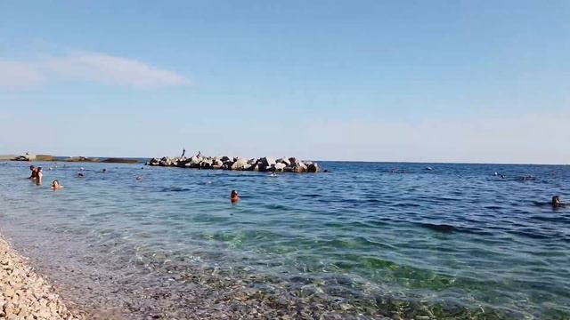 ВОТ это ОТДЫХ. СИМЕИЗ. ЖАРКАЯ ОСЕНЬ +25С. Сентябрь. НАБЕРЕЖНАЯ и скала ДИВА. ЧИСТОЕ МОРЕ. КРЫМ 2021 смотреть онлайн