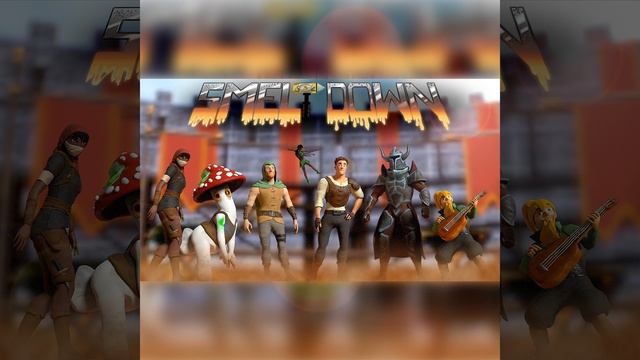 Blacksmiths Corner (With Crowd)