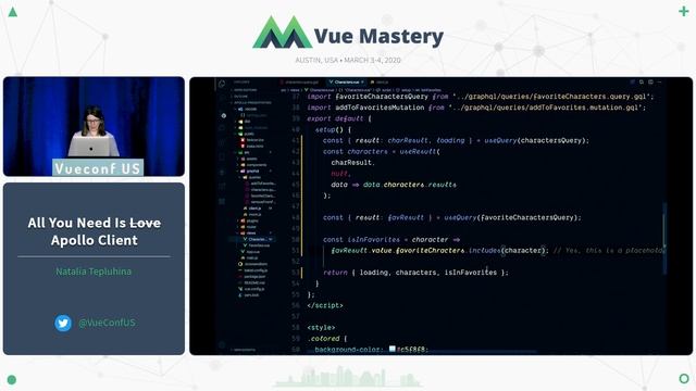 All You Need Is Apollo Client by Natalia Tepluhina | VueConf US 2020 смотреть онлайн