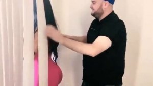 Когда у девушки большая попа